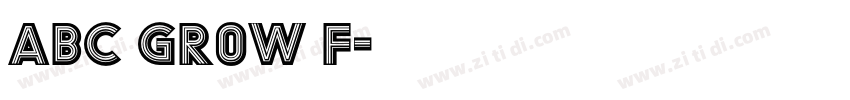ABC Grow f字体转换